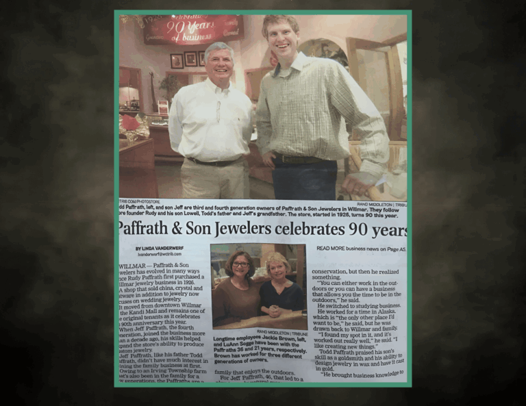 Celebrating 90 years, we were featured in the Willmar Tribune back in 2016.