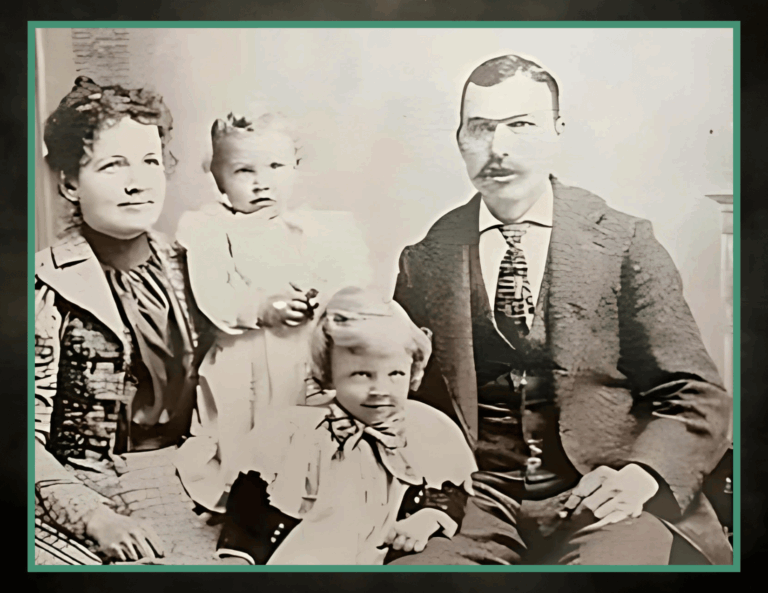 William and Anna Paffrath family. Anna is holding a young Rudy, our founder.