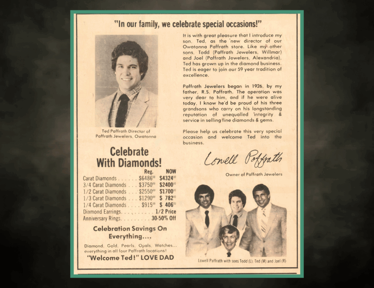 Todd's brother Ted took over the Owatonna location back in 1985. We miss him dearly.