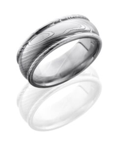 Men's Damascus Steel Band