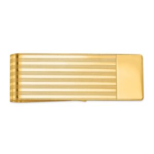 14 kt. Yellow Gold Textured Money Clip