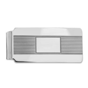 Sterling Silver Rhodium-Plated Money Clip