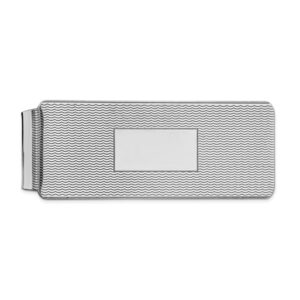 Sterling Silver Rhodium-Plated Money Clip
