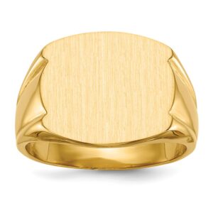 Men's 14 kt. Yellow Gold Signet Ring