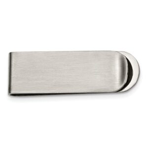 Stainless Steel Brushed Money Clip