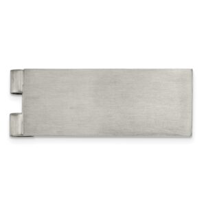 Stainless Steel Brushed Money Clip