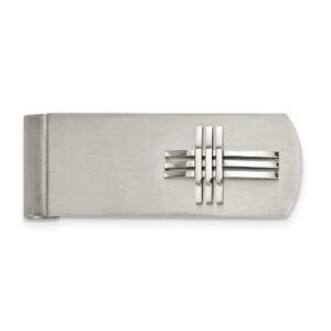 Stainless Steel Cross Money Clip