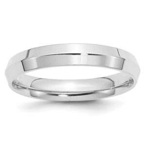 4mm Knife Edge Comfort Fit Band